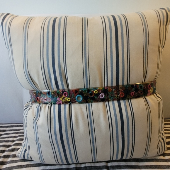 Floral Multicolor Belt - Picture 3 of 11